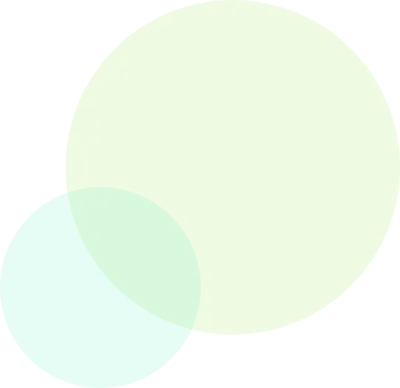 左にシャボン玉